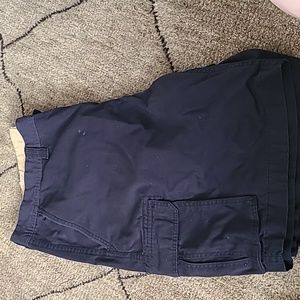 Mens cargo shorts black size 44
